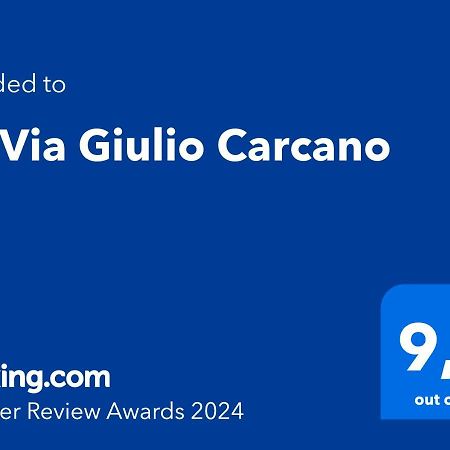 34 Via Giulio Carcano Milano Eksteriør billede