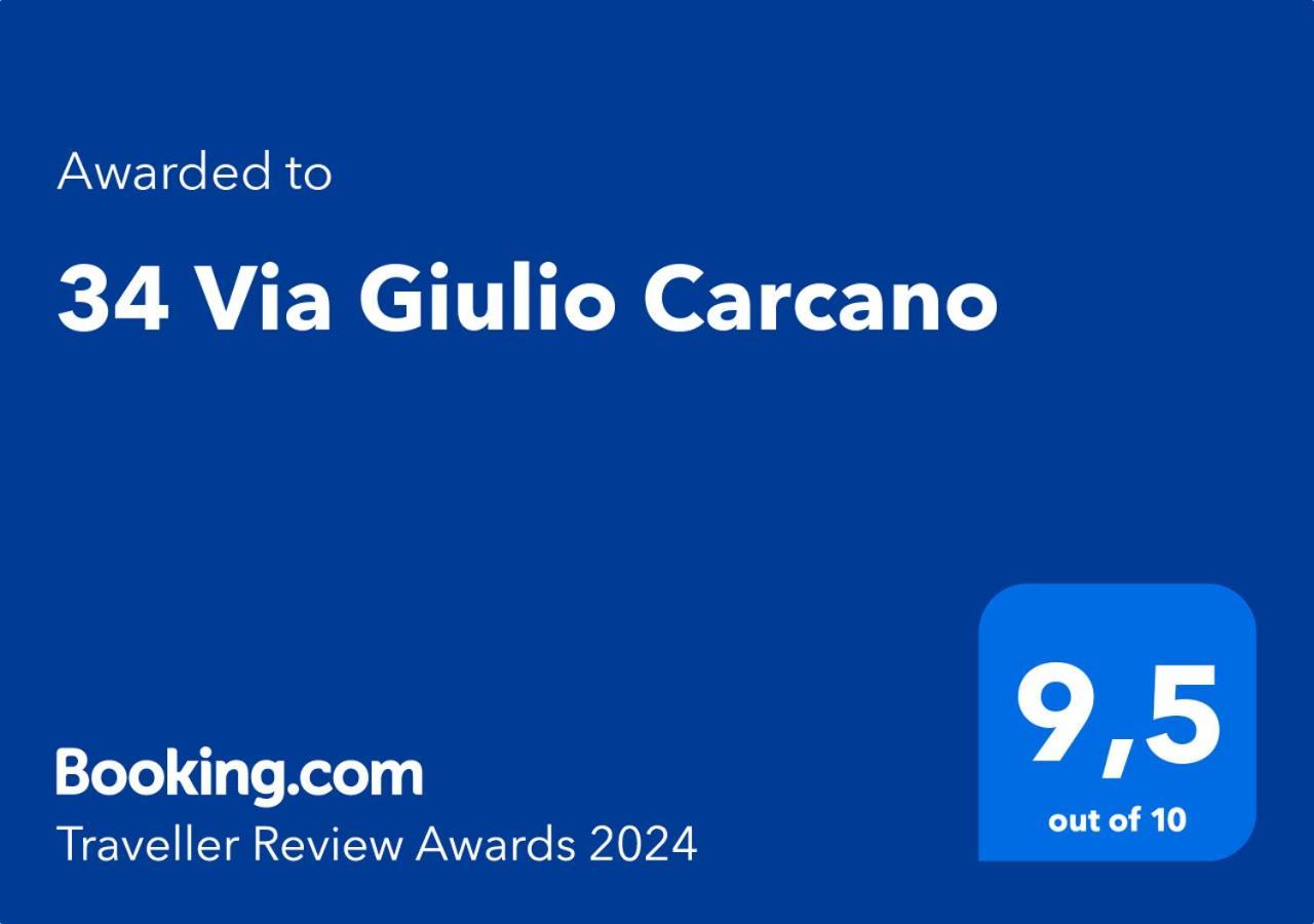 34 Via Giulio Carcano Milano Eksteriør billede